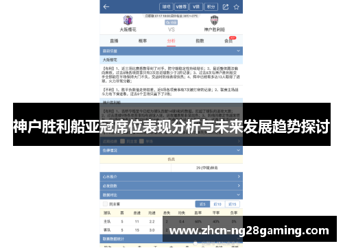 神户胜利船亚冠席位表现分析与未来发展趋势探讨