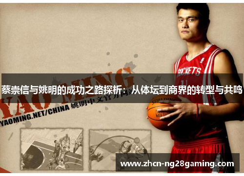 蔡崇信与姚明的成功之路探析：从体坛到商界的转型与共鸣
